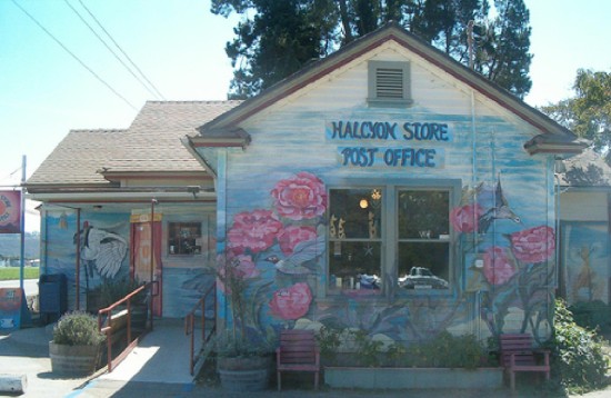 Store with Mural